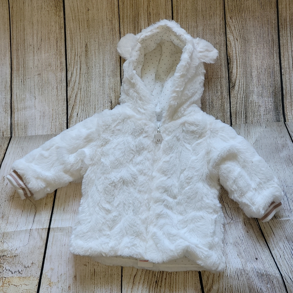 Little bear infant fur coat